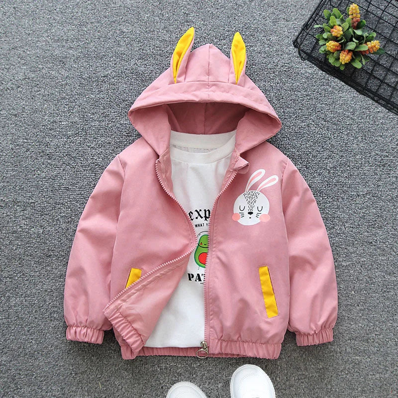 Cute Rabbit Girls Jacket