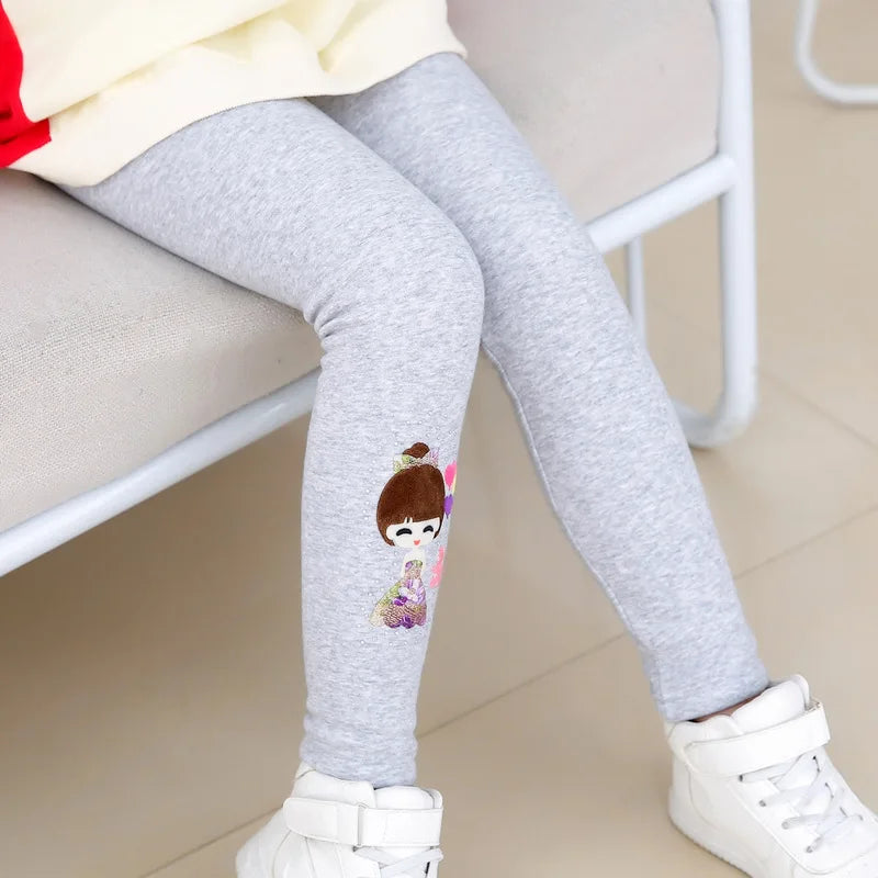 Thick Warm Pants Cartoon Pattern