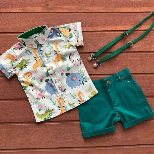 2PCS Toddler Top and shorts