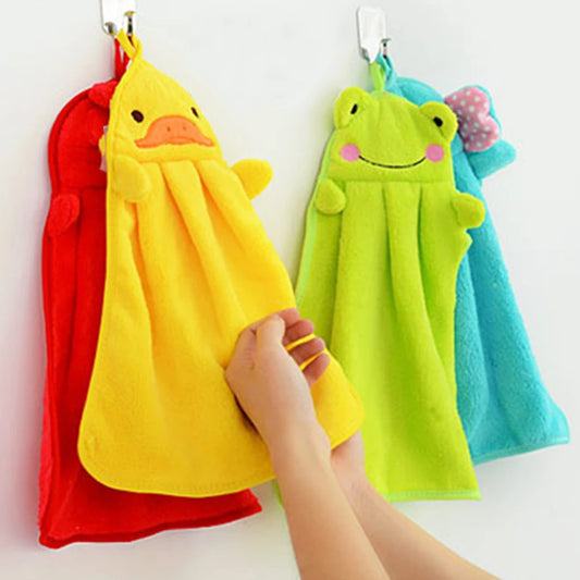 Soft Children's Animal Hanging Towel