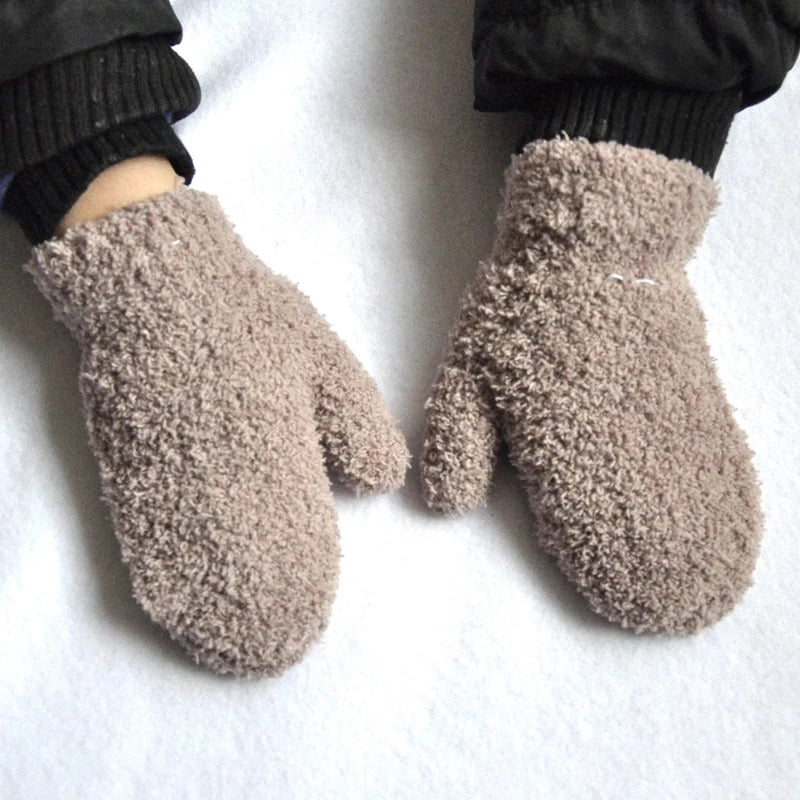 Warm Plush Thick Gloves