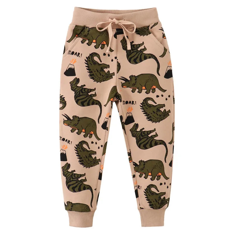 Animals Print Boys Girls Sweatpants