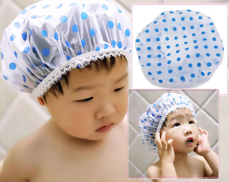 Cartoon Pattern Children Bathing Cap