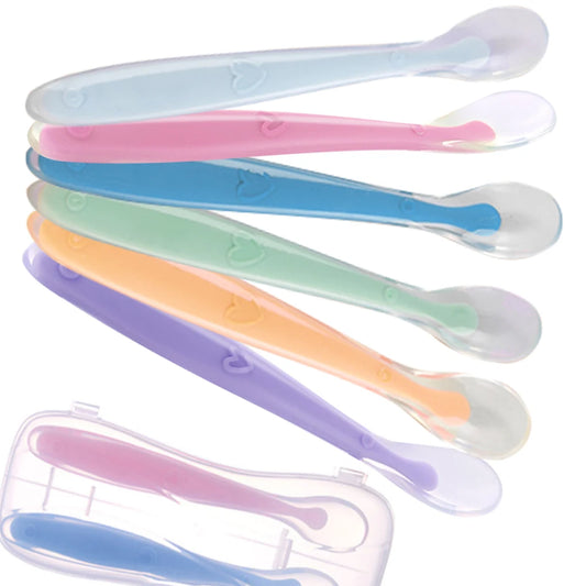 Silicone Training Feeding Spoons