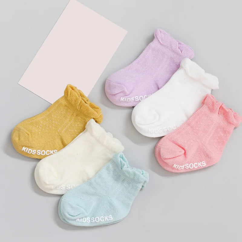 3Pair non-slip socks