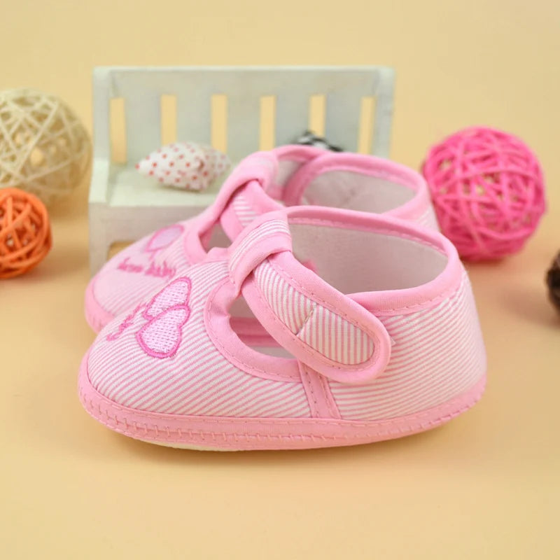 Newborn Baby Soft Sole Crib Shoes