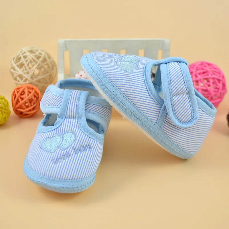 Newborn Baby Soft Sole Crib Shoes