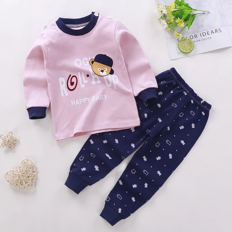 2Pcs/set Cotton print Clothes