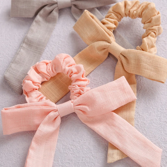 Long Ribbon Ponytail Scrunchies