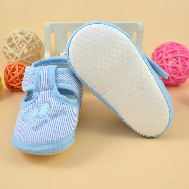 Newborn Baby Soft Sole Crib Shoes