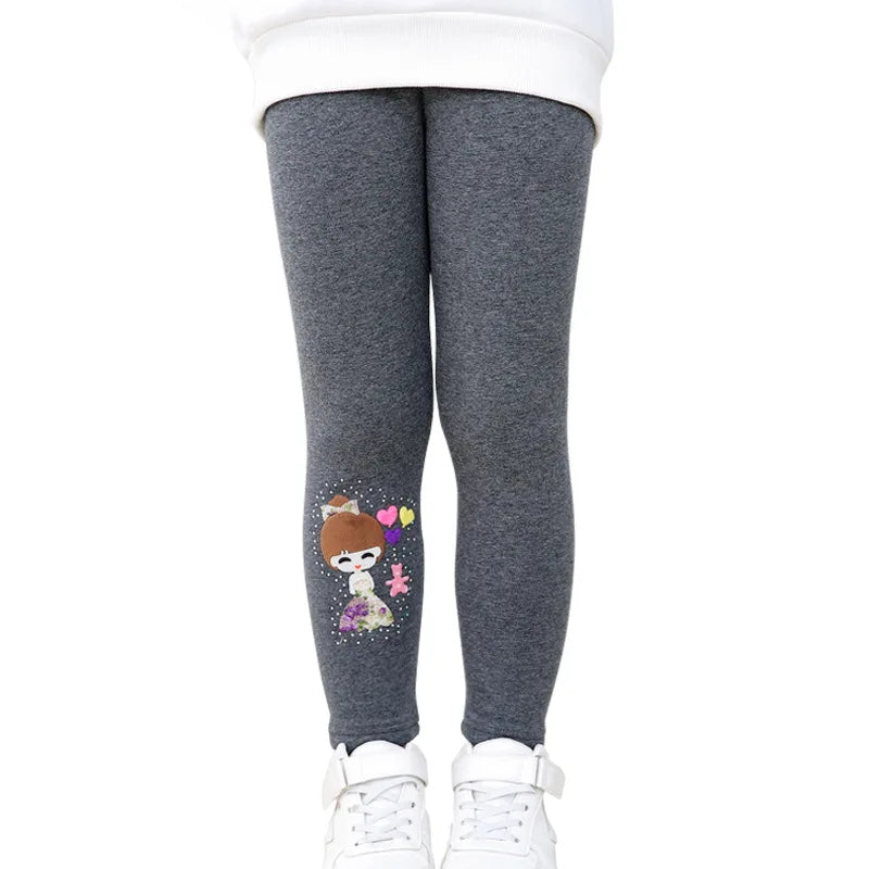 Thick Warm Pants Cartoon Pattern