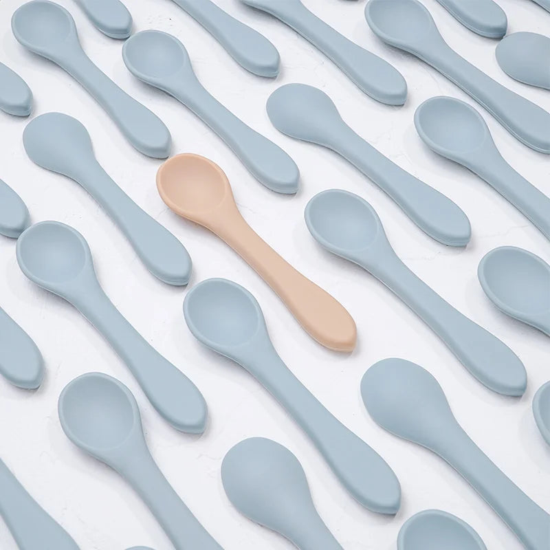 Silicone feeding spoon for baby’s