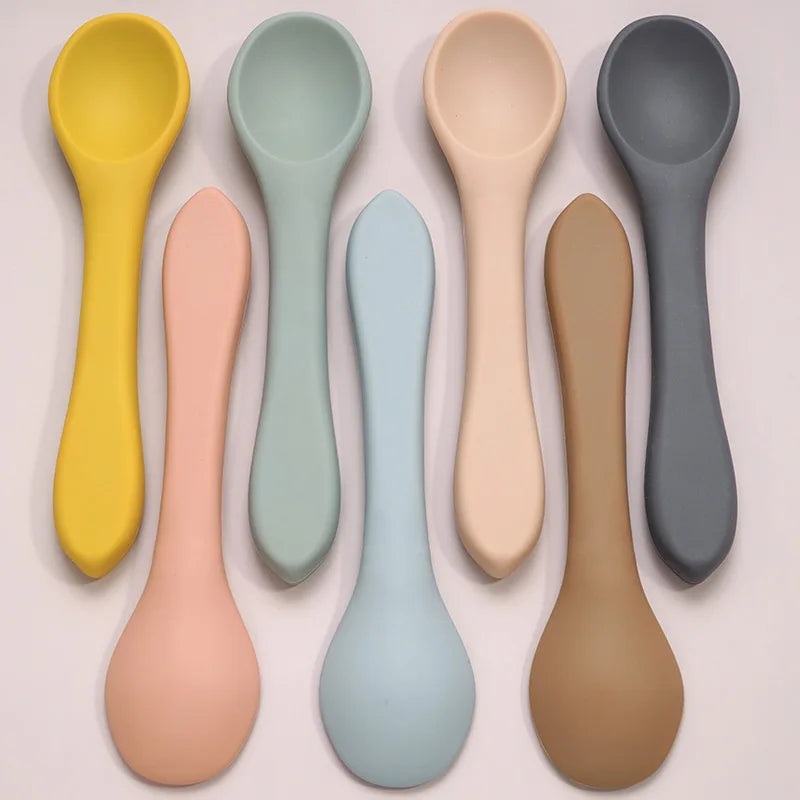 Silicone feeding spoon for baby’s