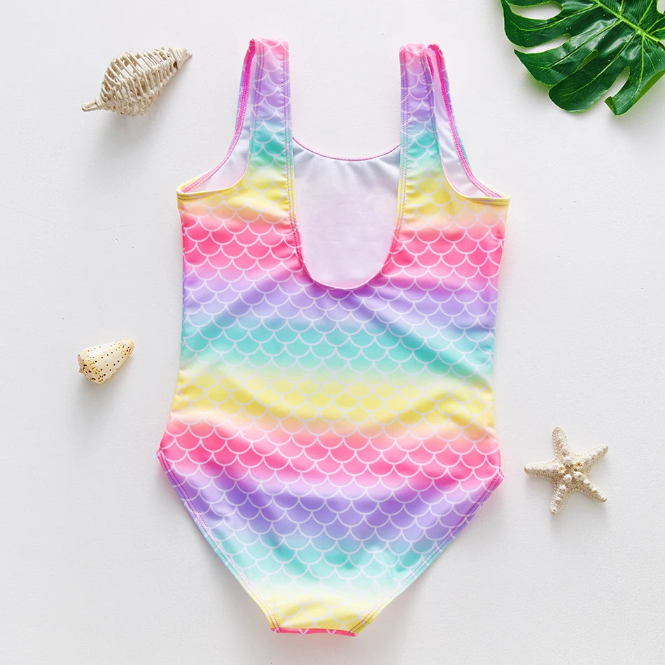 2-9Y Girls swimwear one piece