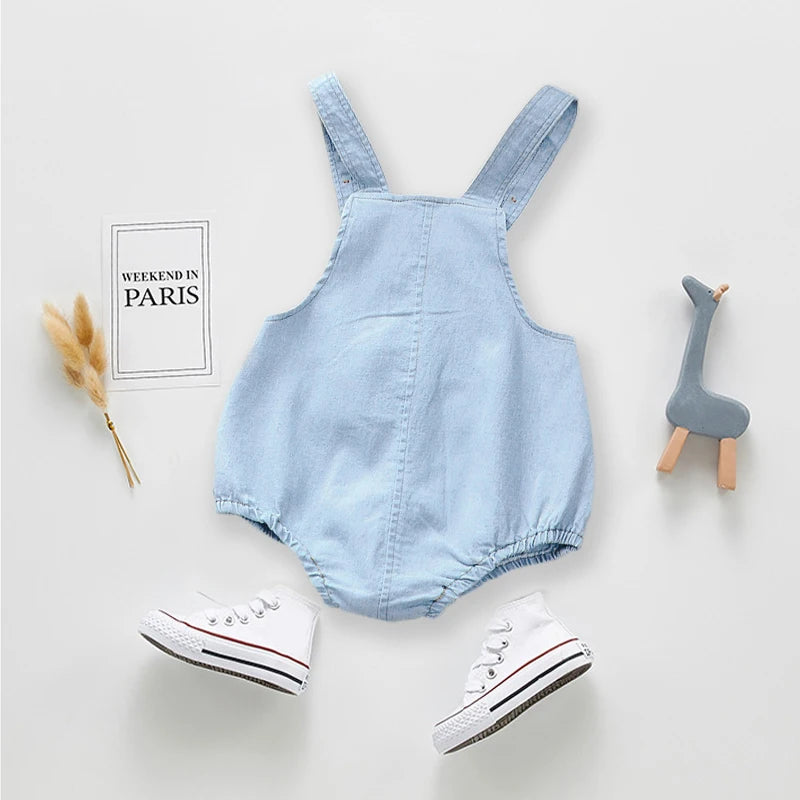 Baby Jumper Denim Jeans Overalls