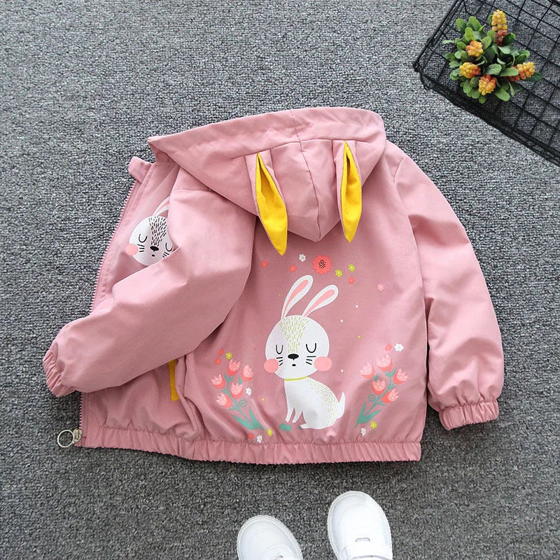 Cute Rabbit Girls Jacket