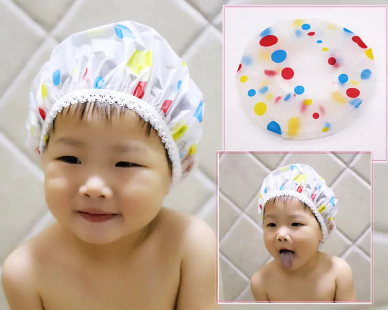 Cartoon Pattern Children Bathing Cap