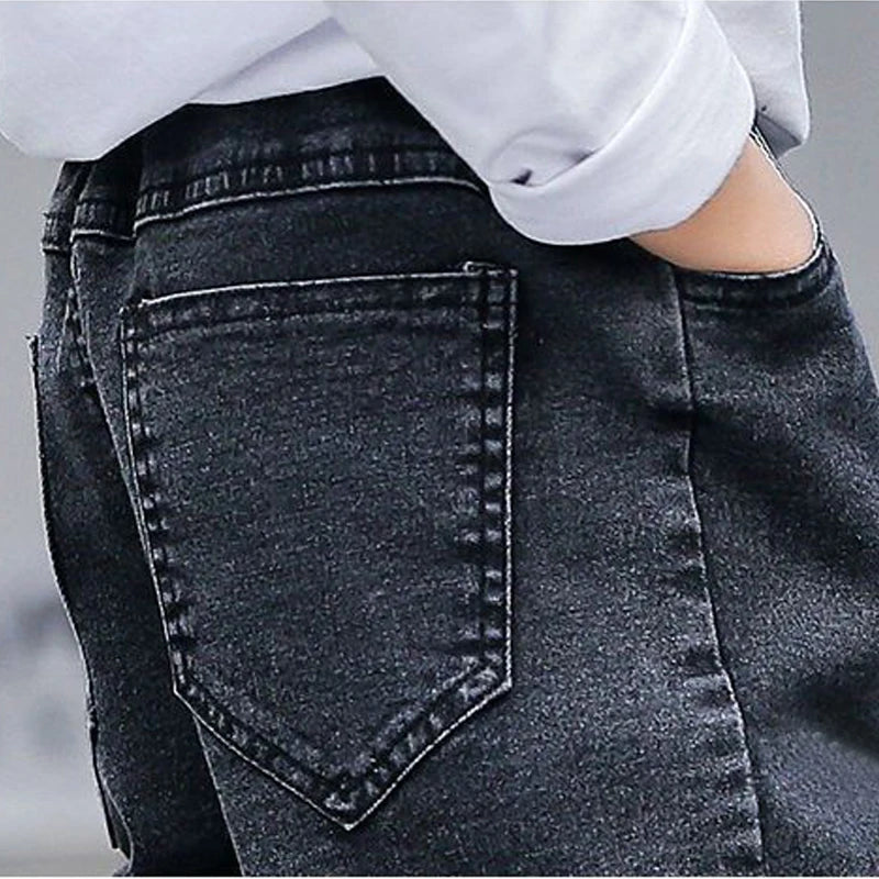 Boys casual elastic waist Jeans