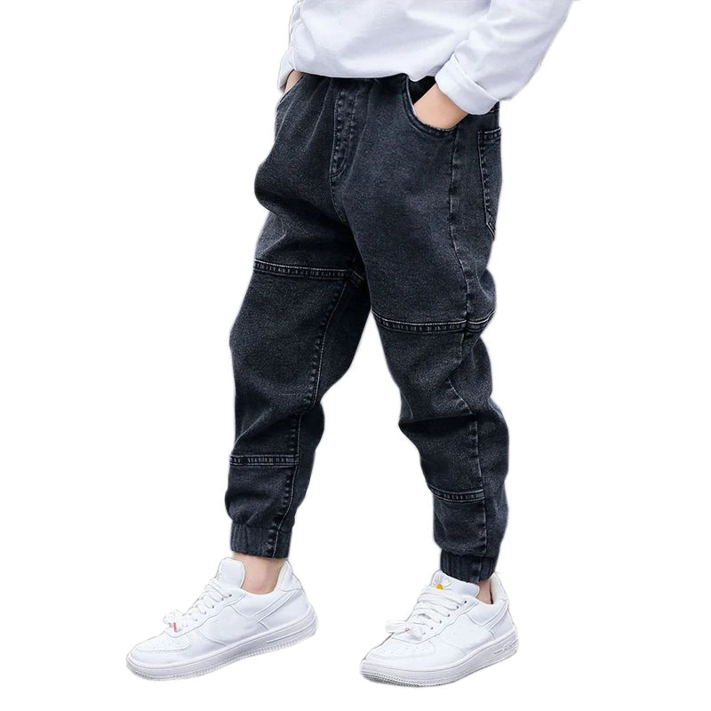 Boys casual elastic waist Jeans