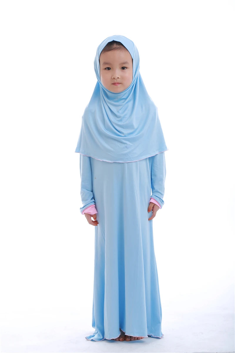 Muslim Girls Prayer Dress Hijab Abaya