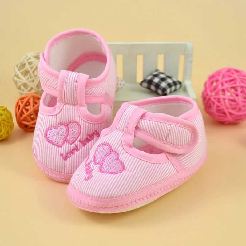 Newborn Baby Soft Sole Crib Shoes