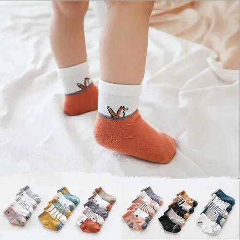 5Pairs/ baby tube socks