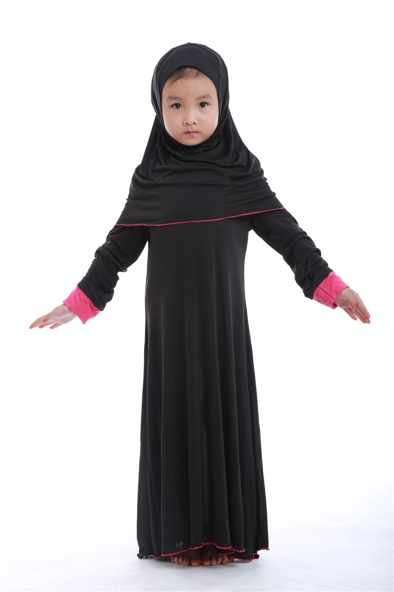 Muslim Girls Prayer Dress Hijab Abaya