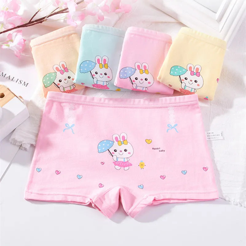 5Pcs Girls Cartoon Underpants