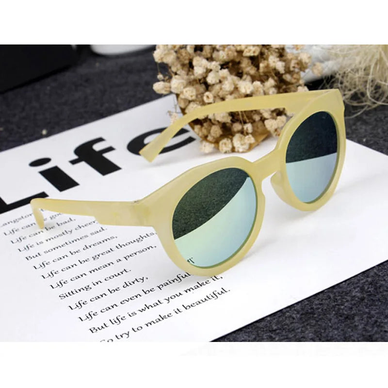 Sunglasses Colorful Reflective Mirror