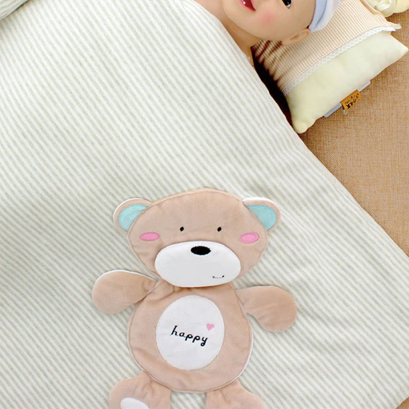 Cotton Baby bear hooded Blanket