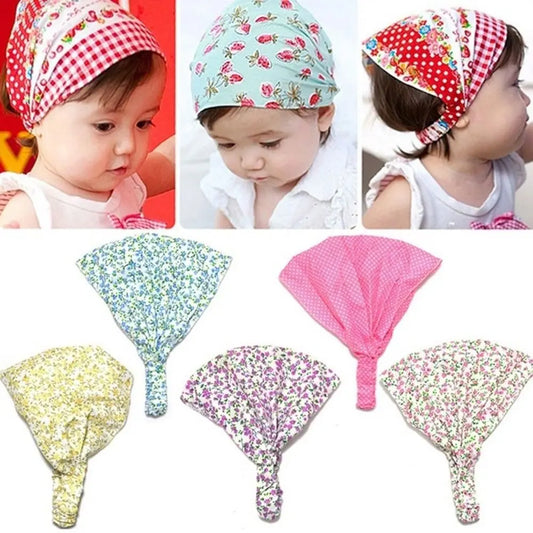 Baby Toddler flower bandanna