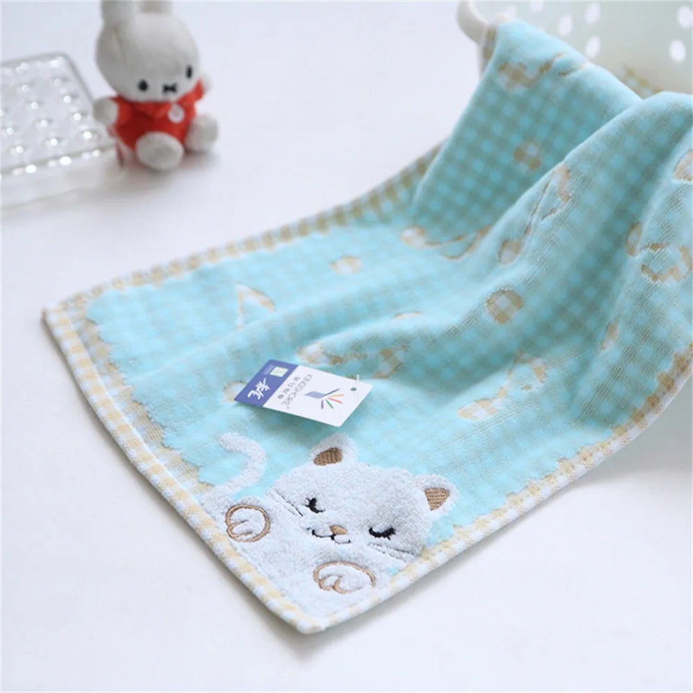 Cotton Children kitten Towel