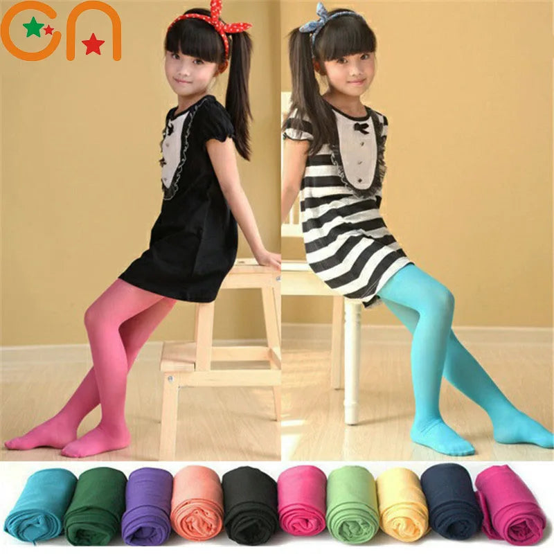 Girls Ballet Dance Velvet Stockings