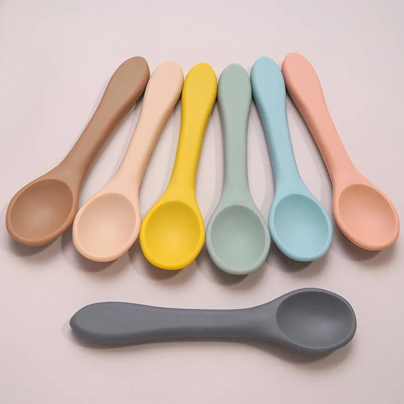 Silicone feeding spoon for baby’s