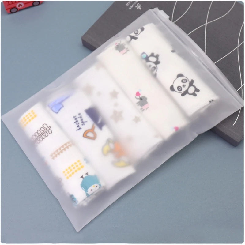 5Pcs Newborn Bathing Towels