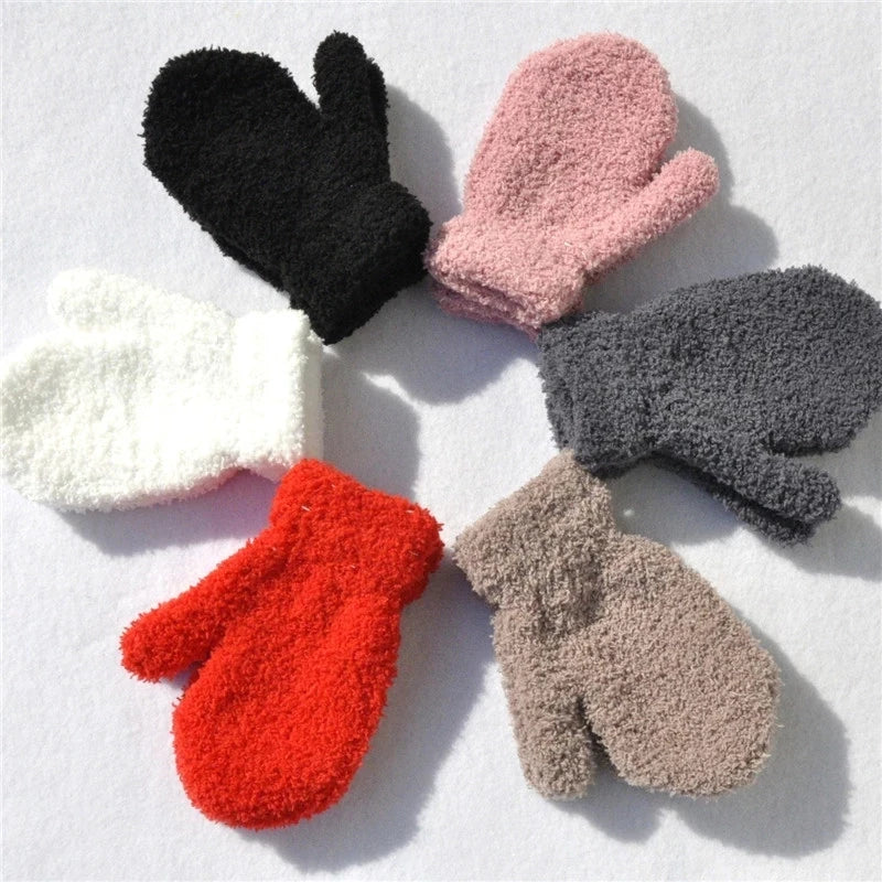 Warm Plush Thick Gloves