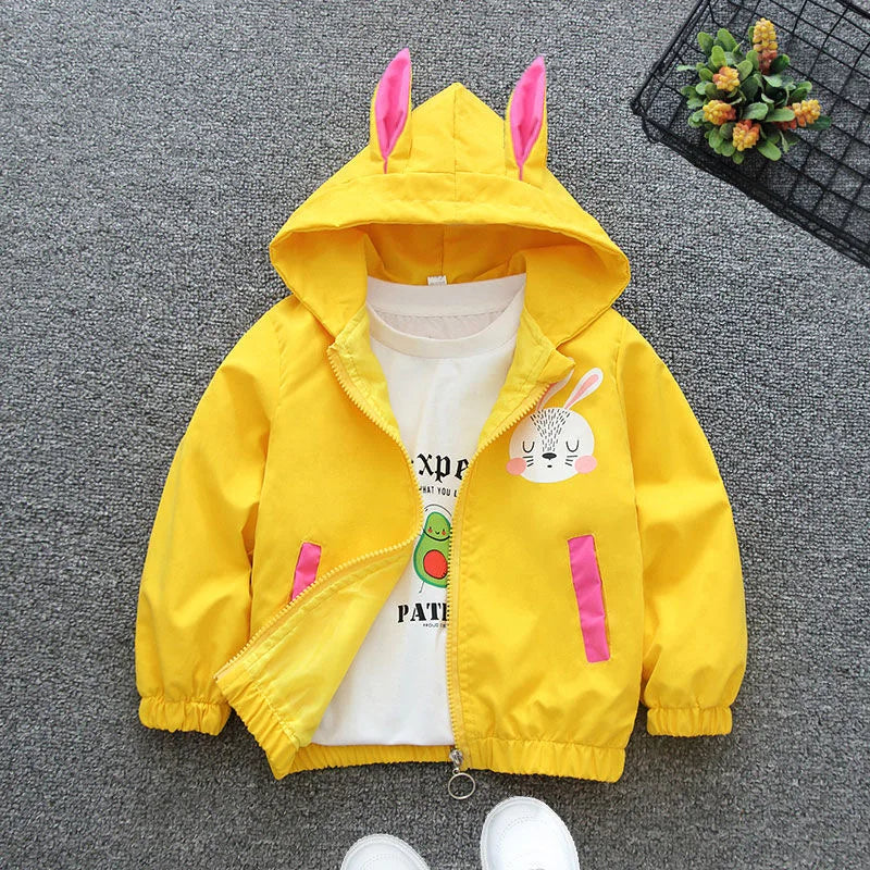 Cute Rabbit Girls Jacket