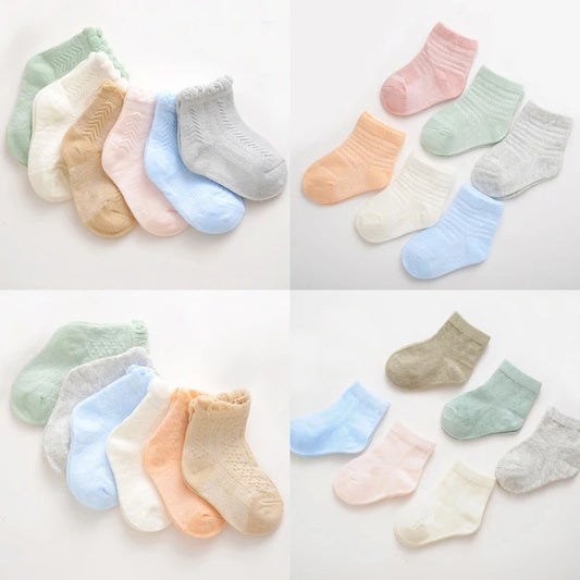 6Pair newborn socks