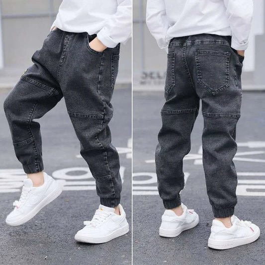 Boys casual elastic waist Jeans