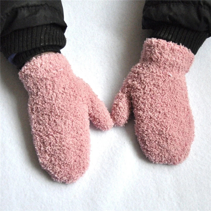 Warm Plush Thick Gloves