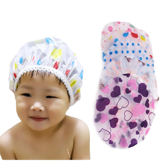 Cartoon Pattern Children Bathing Cap