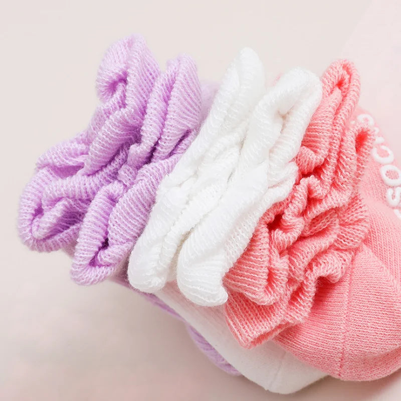 3Pair non-slip socks