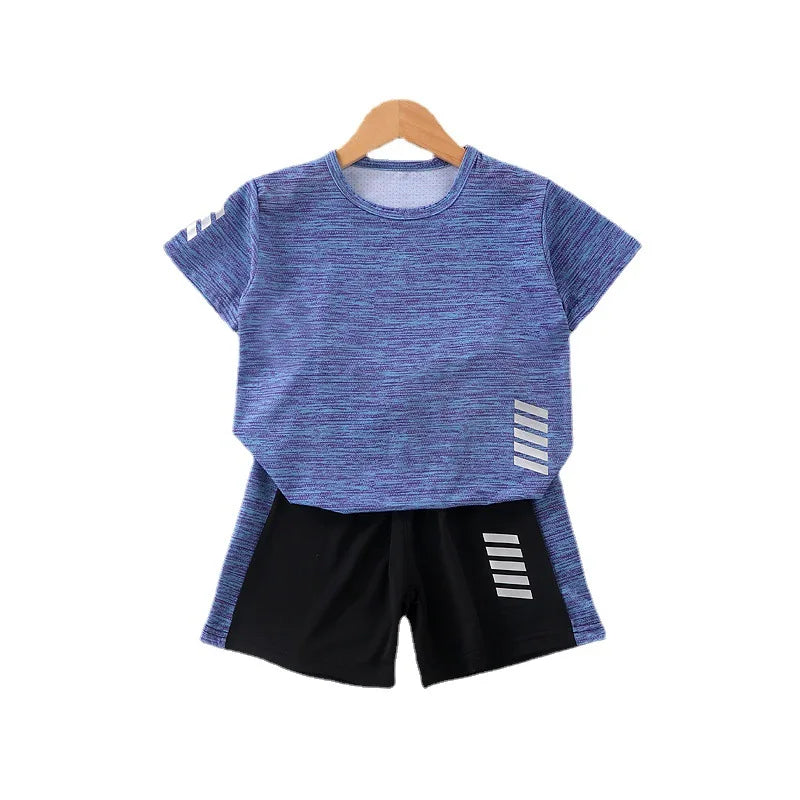 sportswear T-shirt shorts two-piece