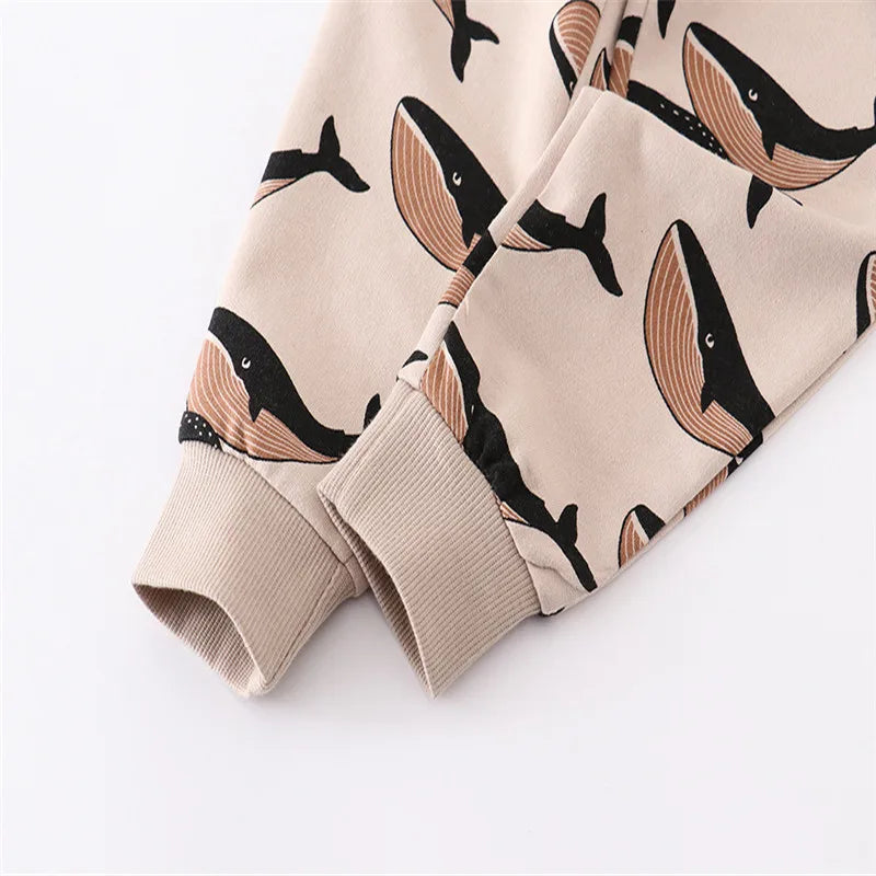 Animals Print Boys Girls Sweatpants