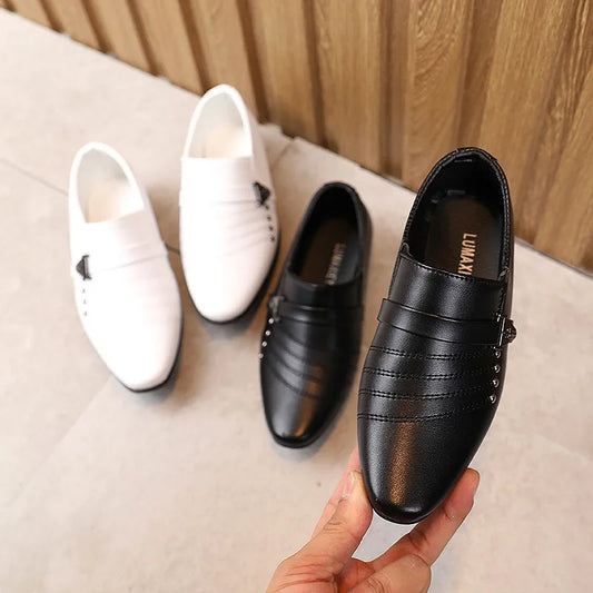 Leather Pointed Toe Formal Shoes