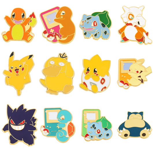 Cute Pokemon Brooch Figures