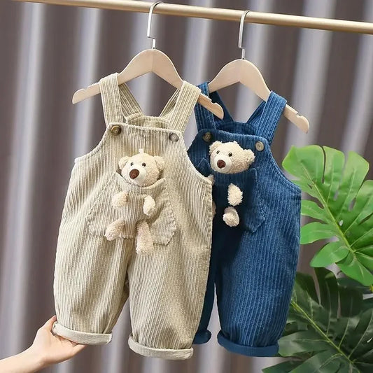 Children's Bear Corduroy  Jumpsuit