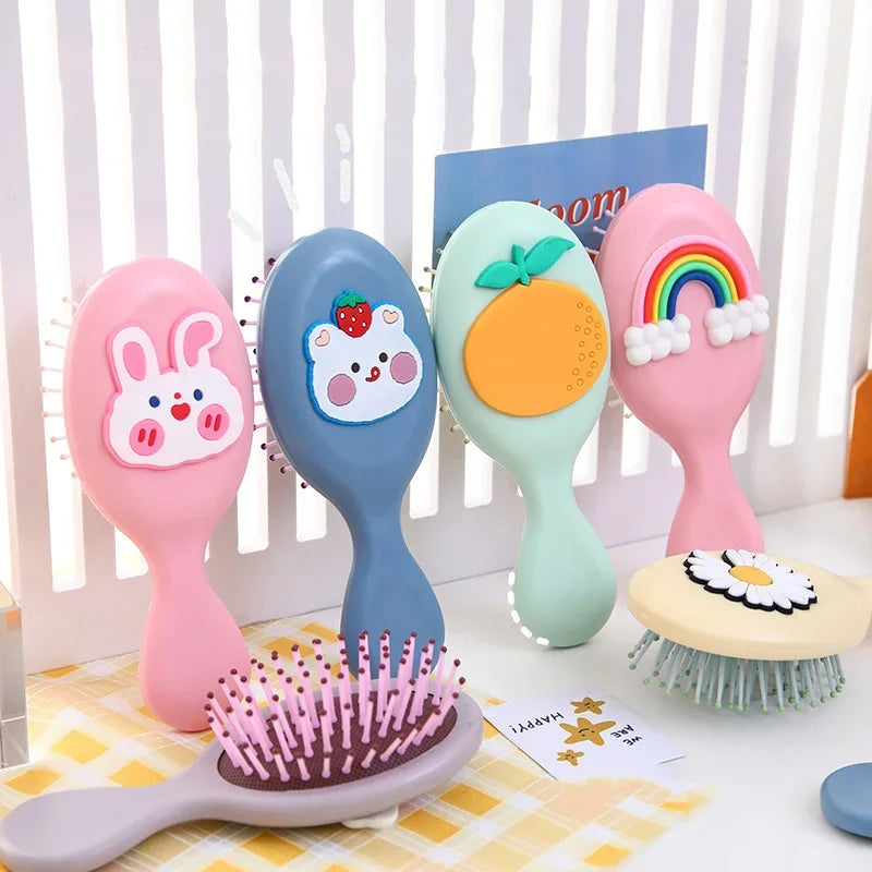 Mini Small Untangling Hairbrush Cute