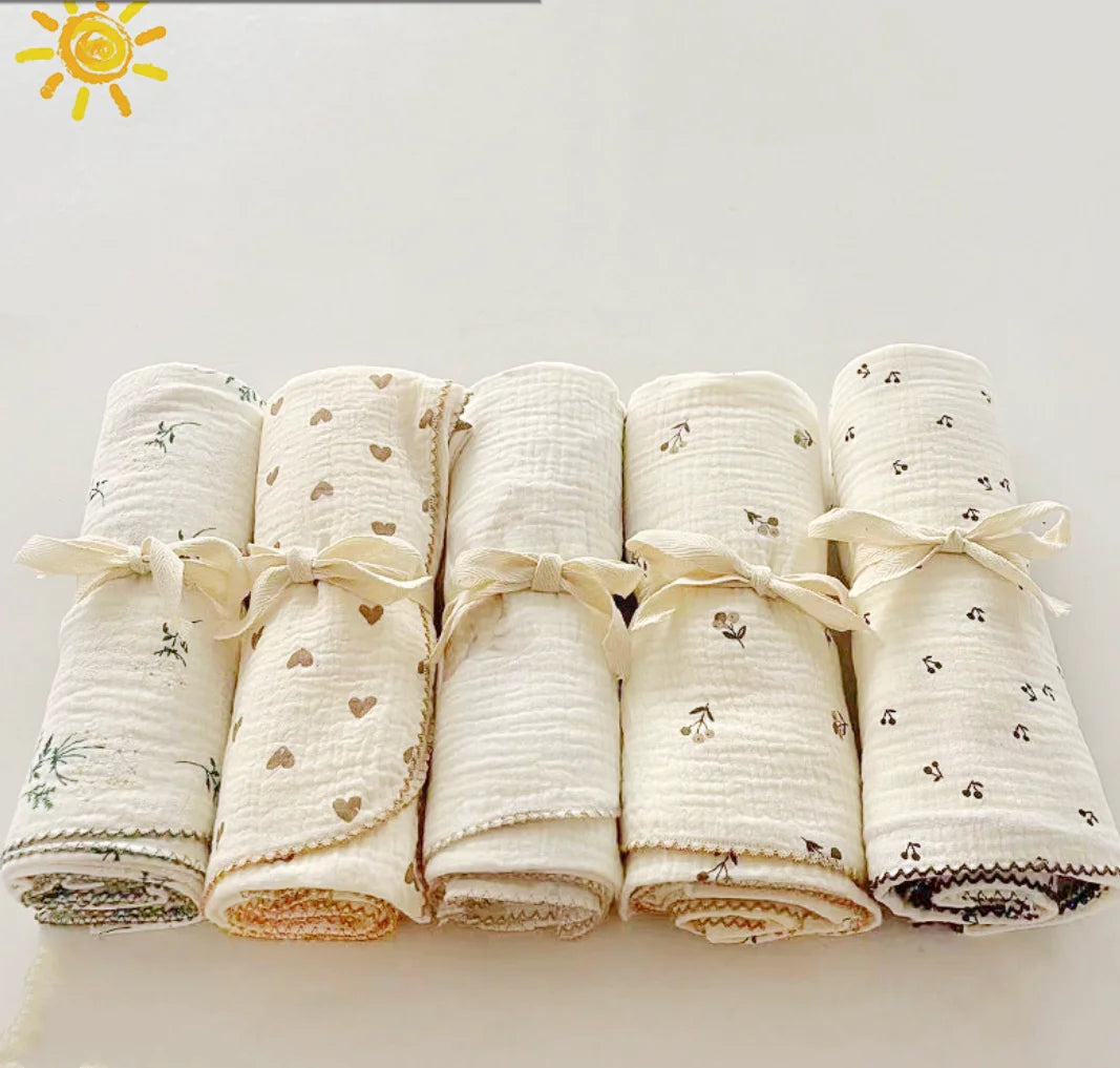 Newborn Muslin Swaddle Wrap