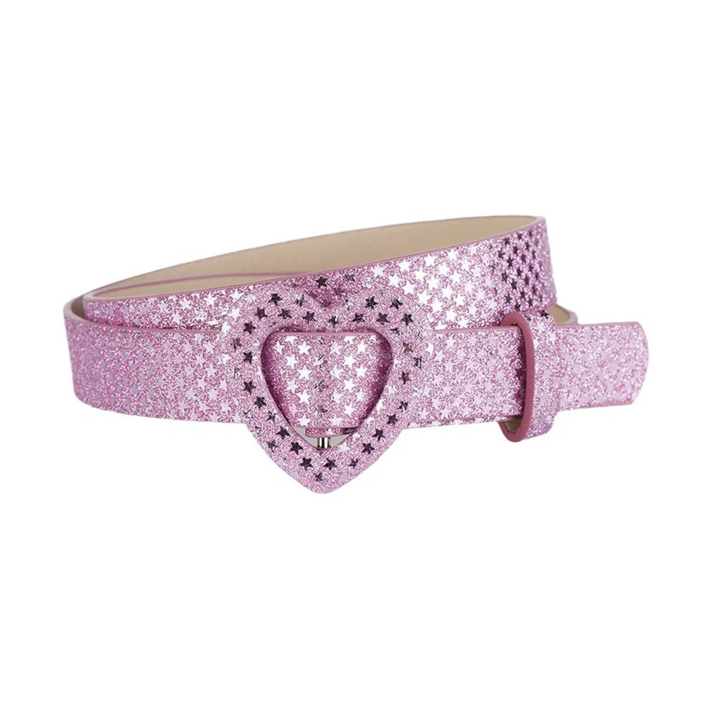 Girls Pu Leather Adjustable Belts